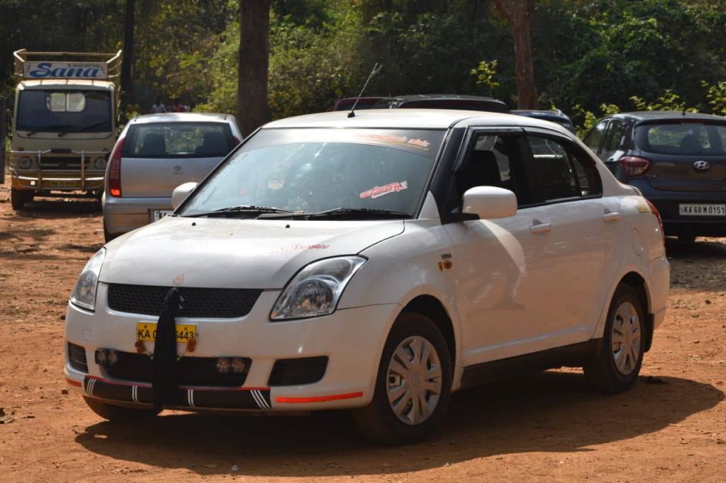 Hire Maruti Suzuki Dzire in Mangalore